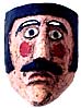 Antique Dance Mask - Puebla, Mexico