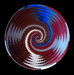Zulu Telephone Wire Basket (#zwb91)
