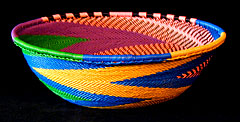 Zulu Telephone Wire Basket (#zwb97)
