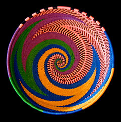 Zulu Telephone Wire Basket (#zwb97)