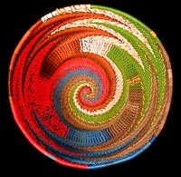 Zulu Telephone Wire Basket (#zwb36)