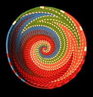 Zulu Telephone Wire Basket (#zwb37)