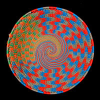 Telephone Wire Basket (#zwb48)