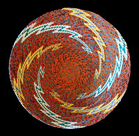 Zulu Telephone Wire Basket (#zwb25)