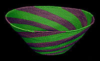 Zulu Telephone Wire Basket (#zwb53)