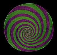 Zulu Telephone Wire Basket (#zwb53)