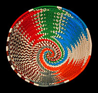 Zulu Telephone Wire Basket (#zwb49)