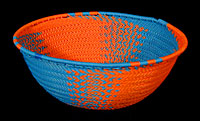 Zulu Telephone Wire Basket (#zwb53)