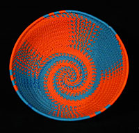 Zulu Telephone Wire Basket (#zwb53)