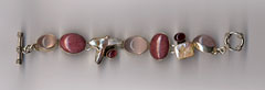 Carved Bone Topaz Bracelet (#akr-br6)
