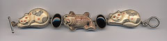 Cat & Fish Bracelet akr-br1