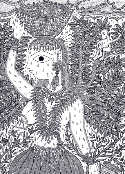 Woman in the Forest