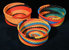 Telephone Wire Basket (#zwb103, 104, 105)