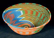 Zulu Telephone Wire Basket (#zwb107)
