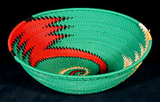 Zulu Telephone Wire Basket (#zwb111)