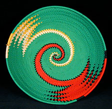 Zulu Telephone Wire Basket (#zwb111)