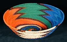 Zulu Telephone Wire Basket (#zwb117)