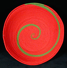 Zulu Telephone Wire Basket (#zwb124)