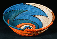 Zulu Telephone Wire Basket (#zwb125)