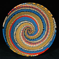 Zulu Telephone Wire Basket (#zwb126)