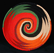 Zulu Telephone Wire Basket (#zwb129)