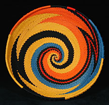 Zulu Telephone Wire Basket (#zwb130)