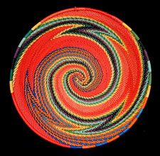 Zulu Telephone Wire Basket (#zwb157)