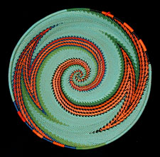 Zulu Telephone Wire Basket (#zwb158)