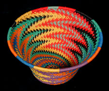Telephone Wire Basket (#zwb163)