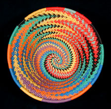 Telephone Wire Basket (#zwb163)
