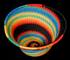 Zulu Telephone Wire Basket (#zwb164)