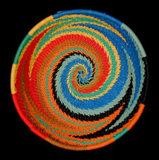 Zulu Telephone Wire Basket (#zwb166)