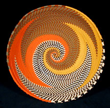 Telephone Wire Basket (#zwb171)