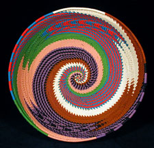 Telephone Wire Basket (#zwb172)