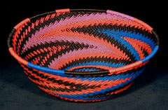 Zulu Telephone Wire Basket (#zwb185)