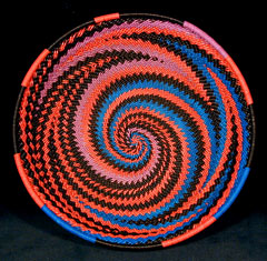 Zulu Telephone Wire Basket (#zwb185)