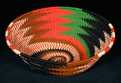 Zulu Telephone Wire Basket (#zwb186)