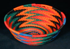 Zulu Telephone Wire Basket (#zwb188)