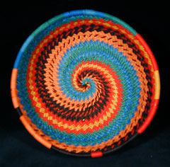 Zulu Telephone Wire Basket (#zwb188)