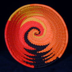 Telephone Wire Basket (#zwb175)