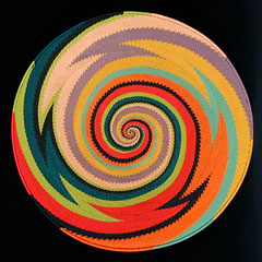 Zulu Telephone Wire Basket (#zwb202)