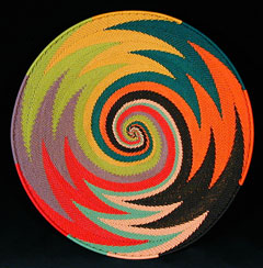 Zulu Telephone Wire Basket (#zwb205)