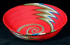 Zulu Telephone Wire Basket (#zwb206)