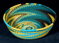Zulu Telephone Wire Basket (#zwb217)