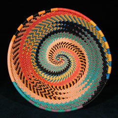 Zulu Telephone Wire Basket (#zwb222)