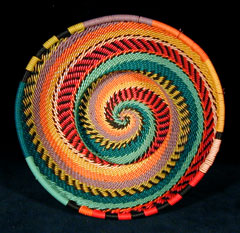 Zulu Telephone Wire Basket (#zwb188)