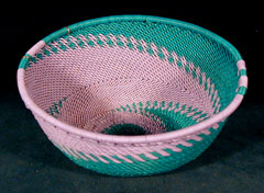 Zulu Telephone Wire Basket (#zwb164)