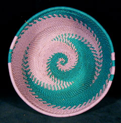 Zulu Telephone Wire Basket (#zwb164)