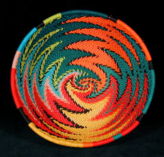 Zulu Telephone Wire Basket (#zwb221)