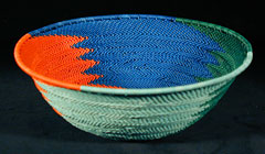 Zulu Telephone Wire Basket (#zwb239)